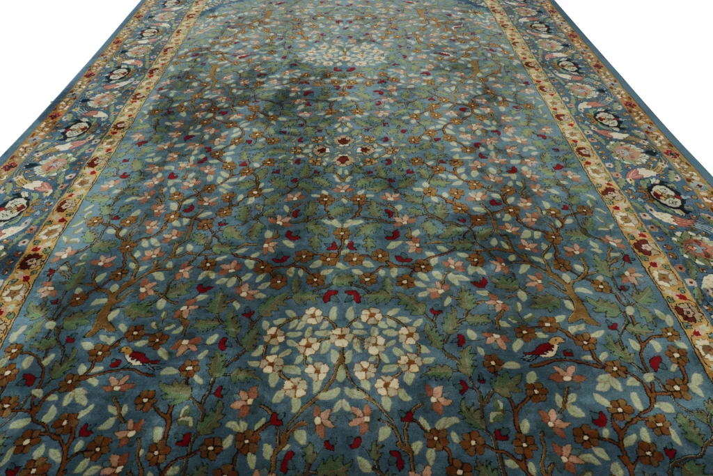 Antique German Tetex Floral Runner
