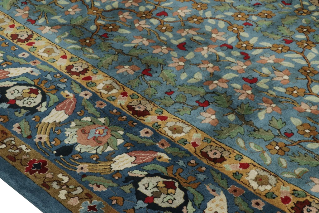 Antique German Tetex Floral Runner