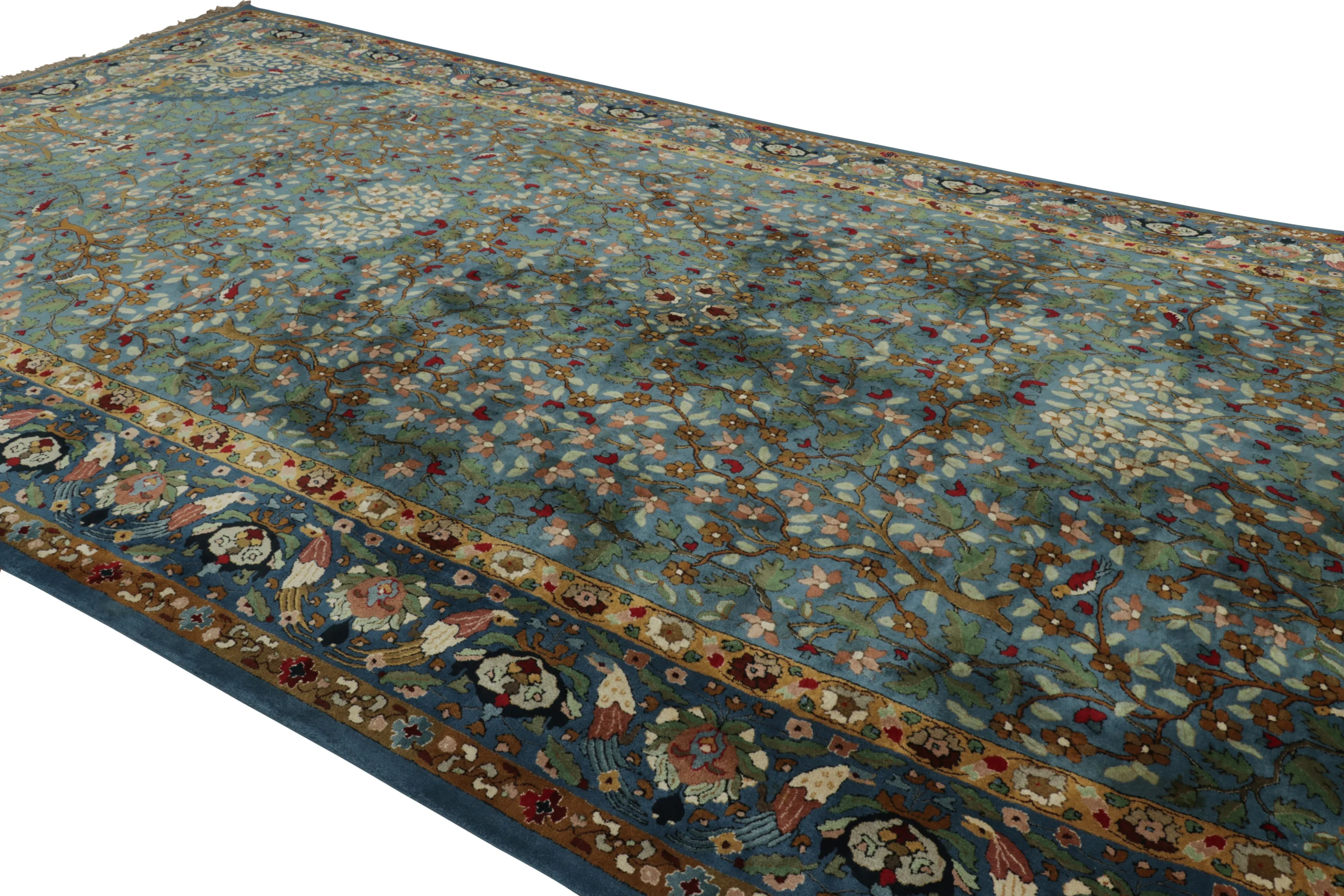 Antique German Tetex Floral Runner