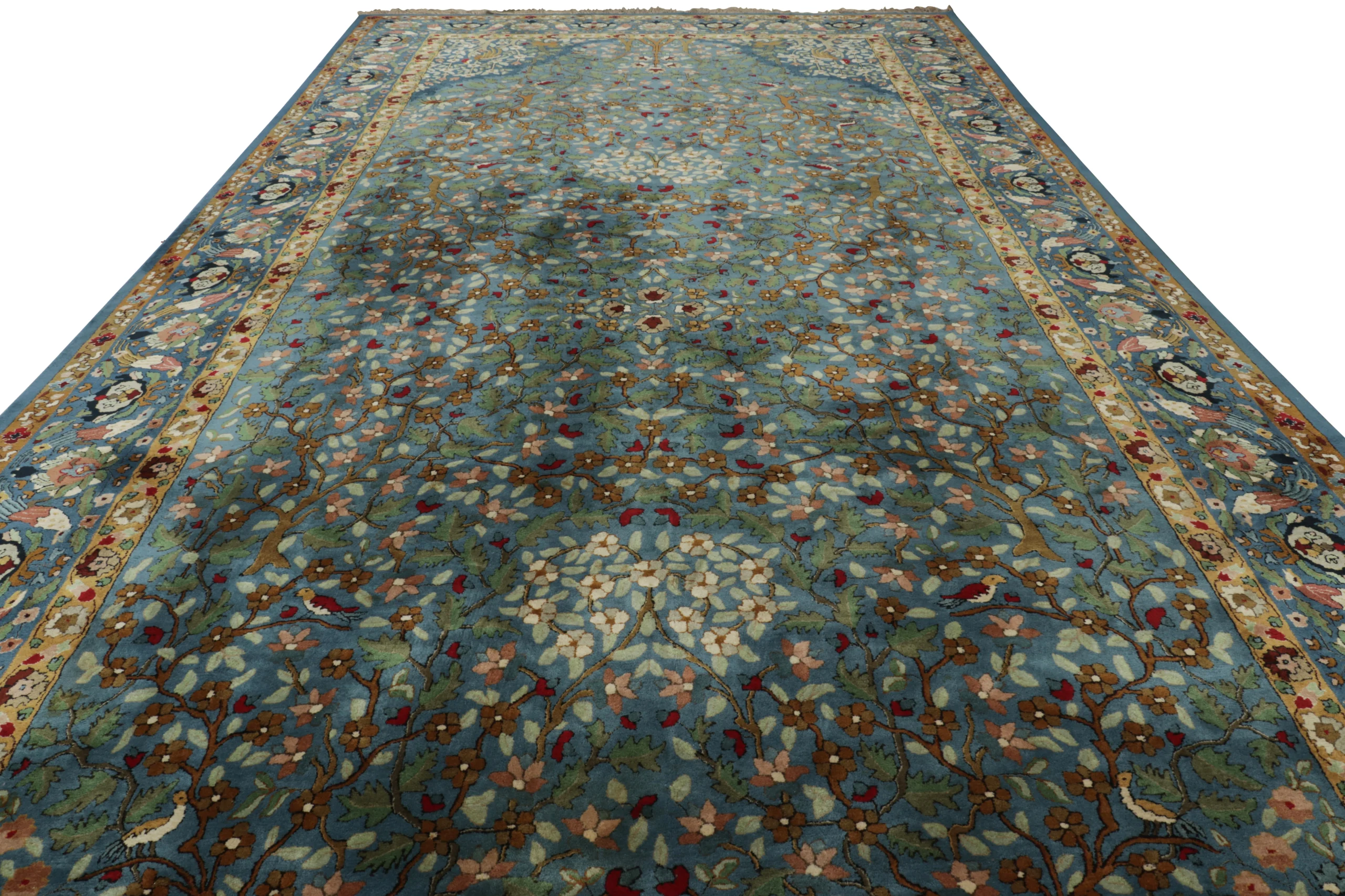 Antique German Tetex Floral Runner