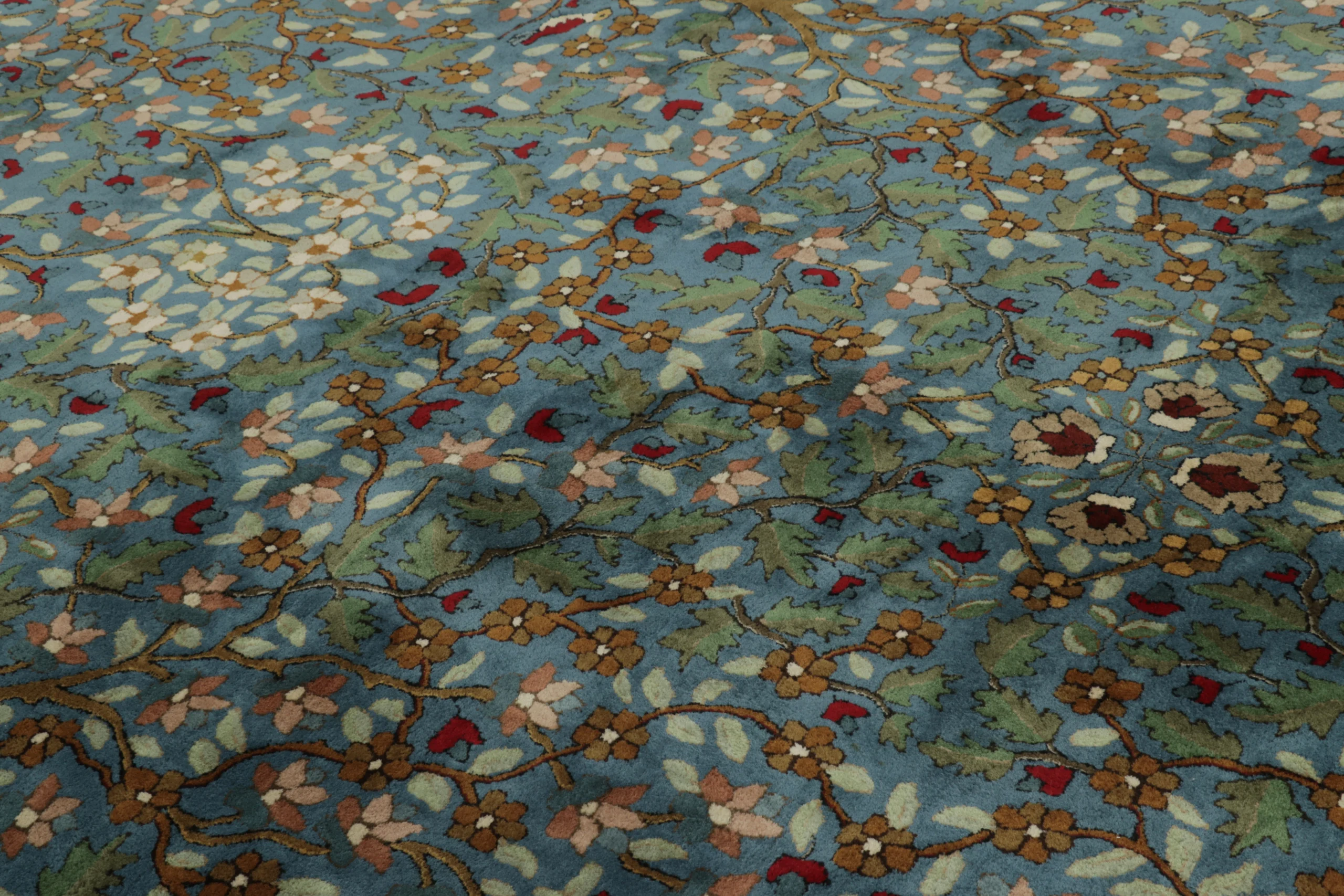 Antique German Tetex Floral Runner