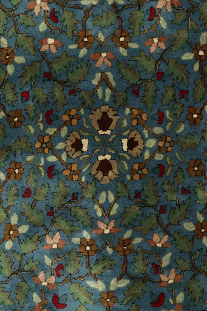 Antique German Tetex Floral Runner