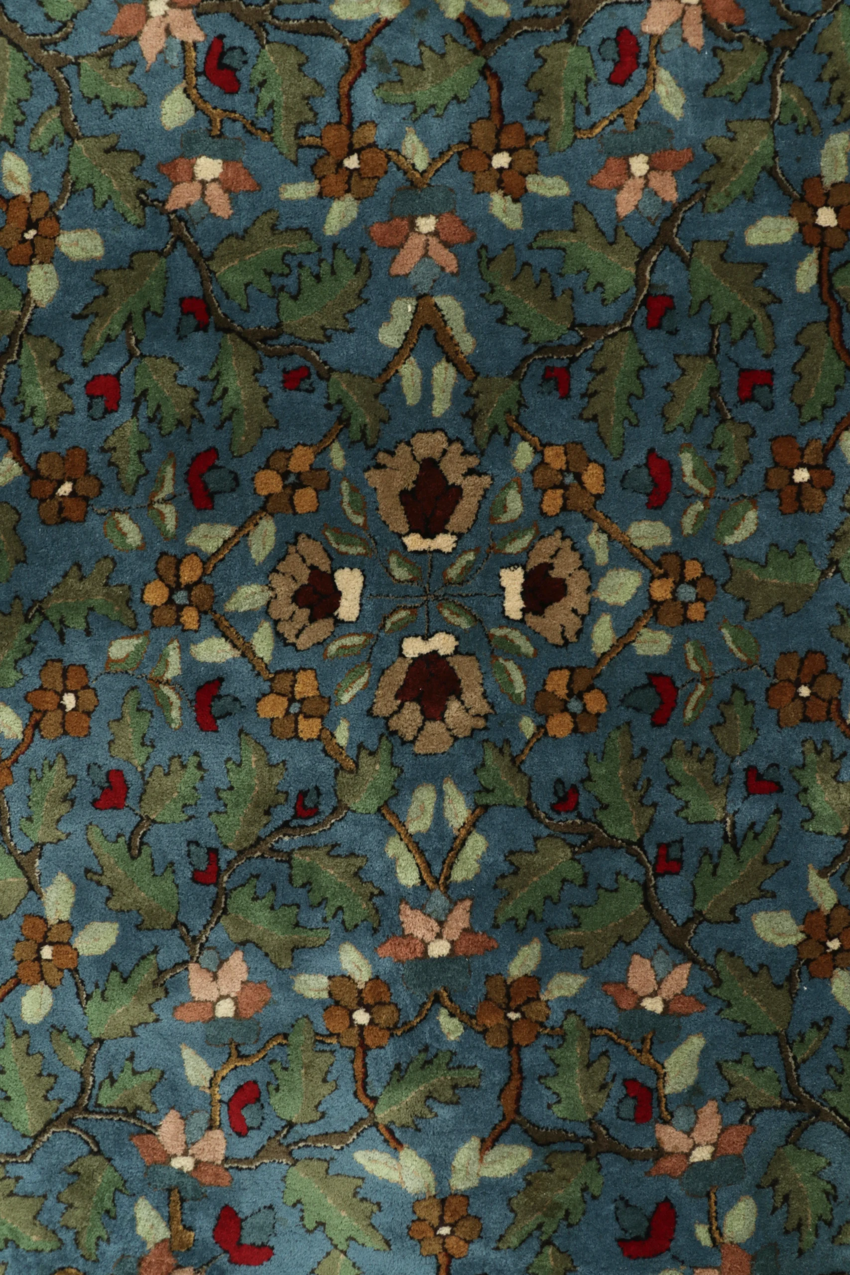 Antique German Tetex Floral Runner