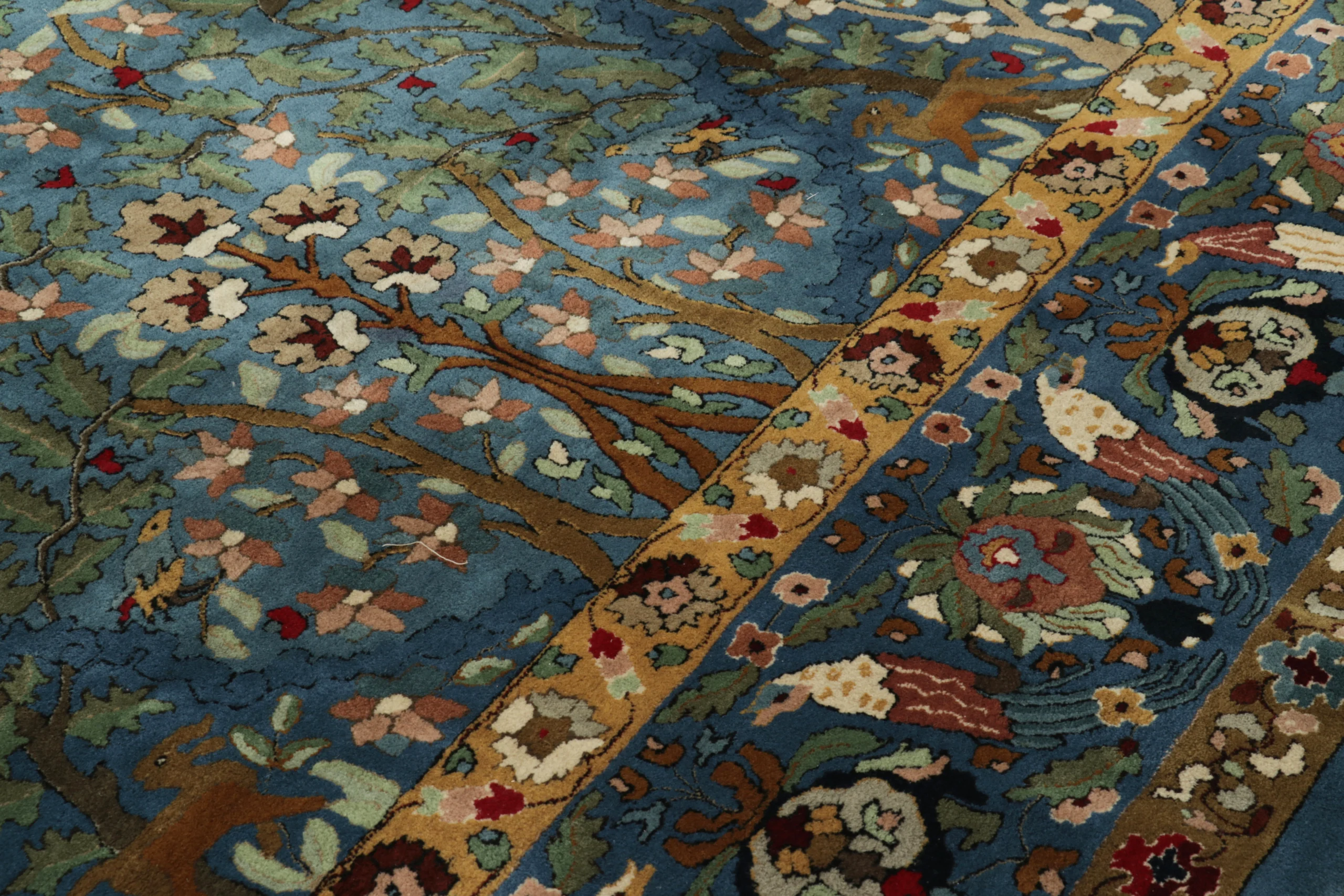 Antique German Tetex Floral Runner