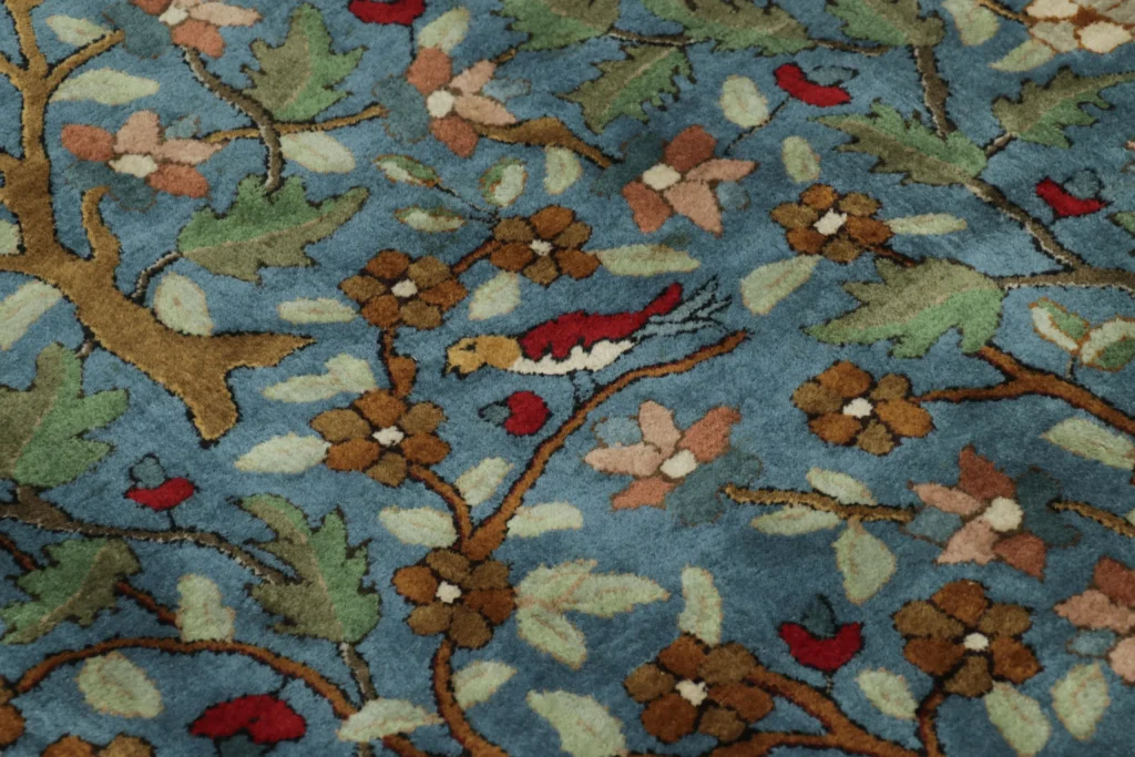 Antique German Tetex Floral Runner