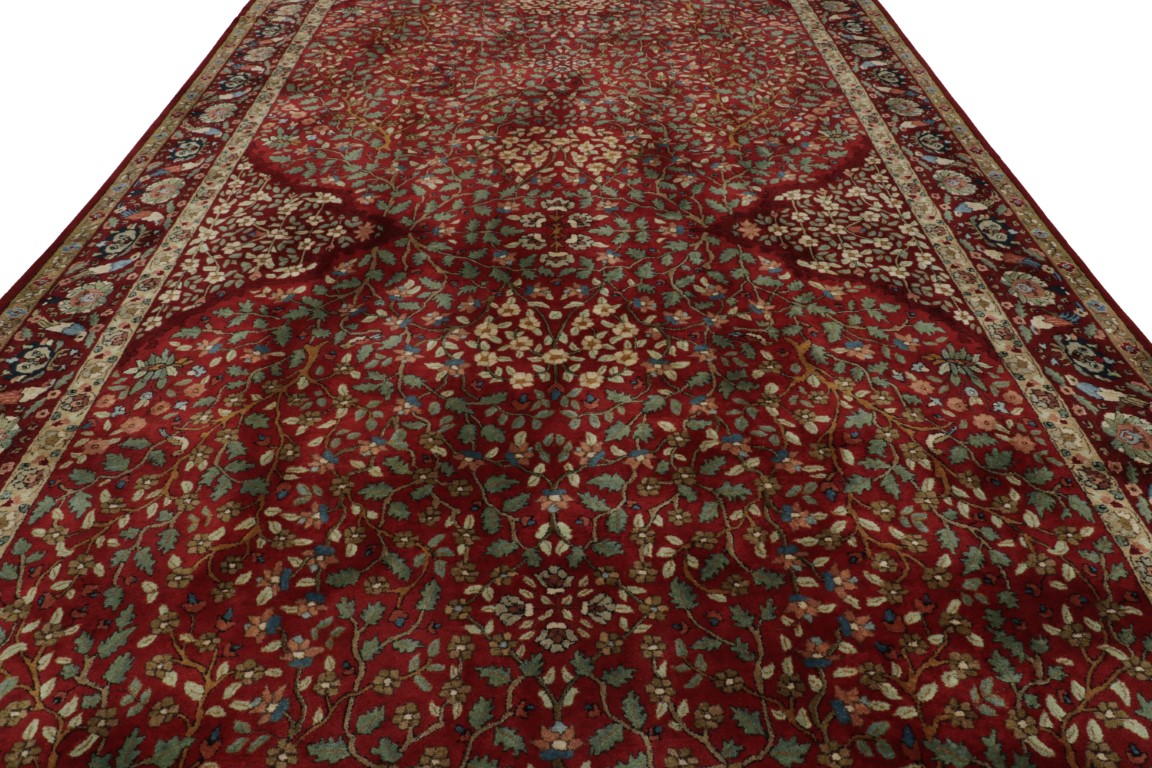 Antique German Tetex Floral Runner