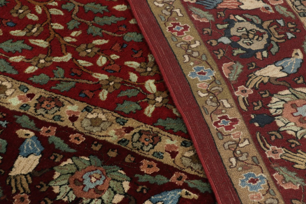 Antique German Tetex Floral Runner