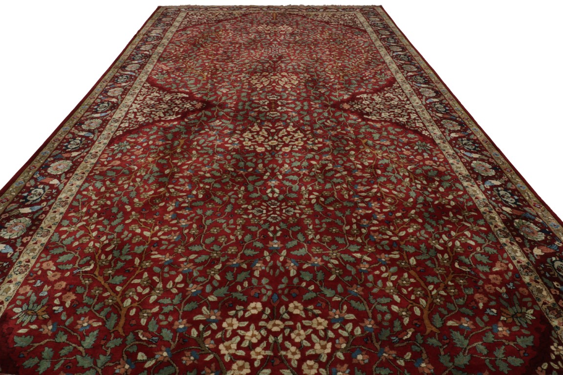 Antique German Tetex Floral Runner