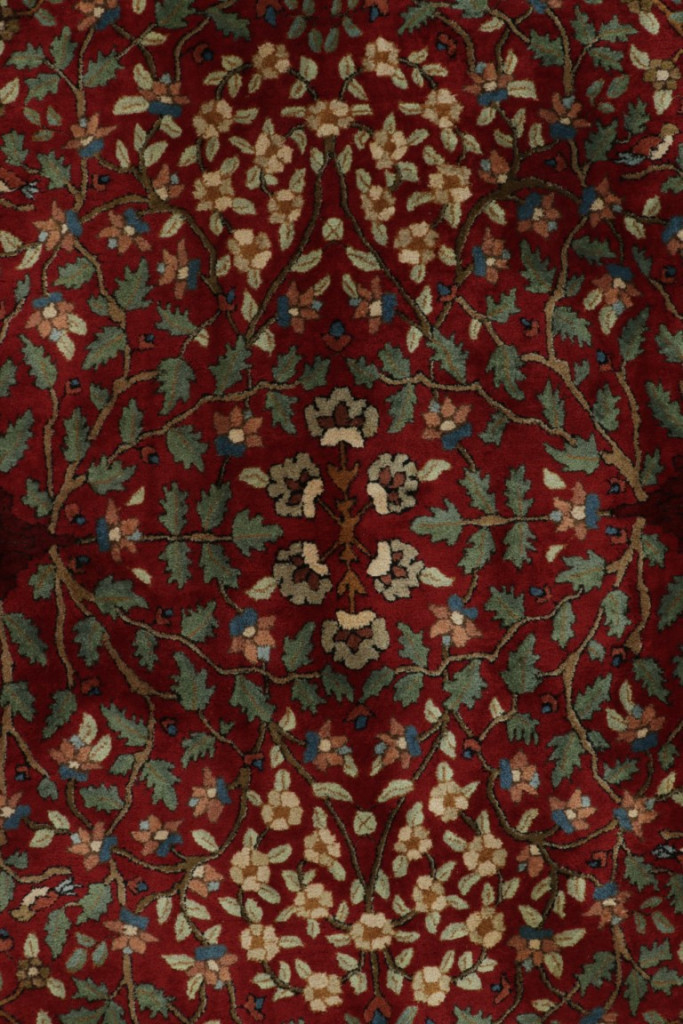 Antique German Tetex Floral Runner