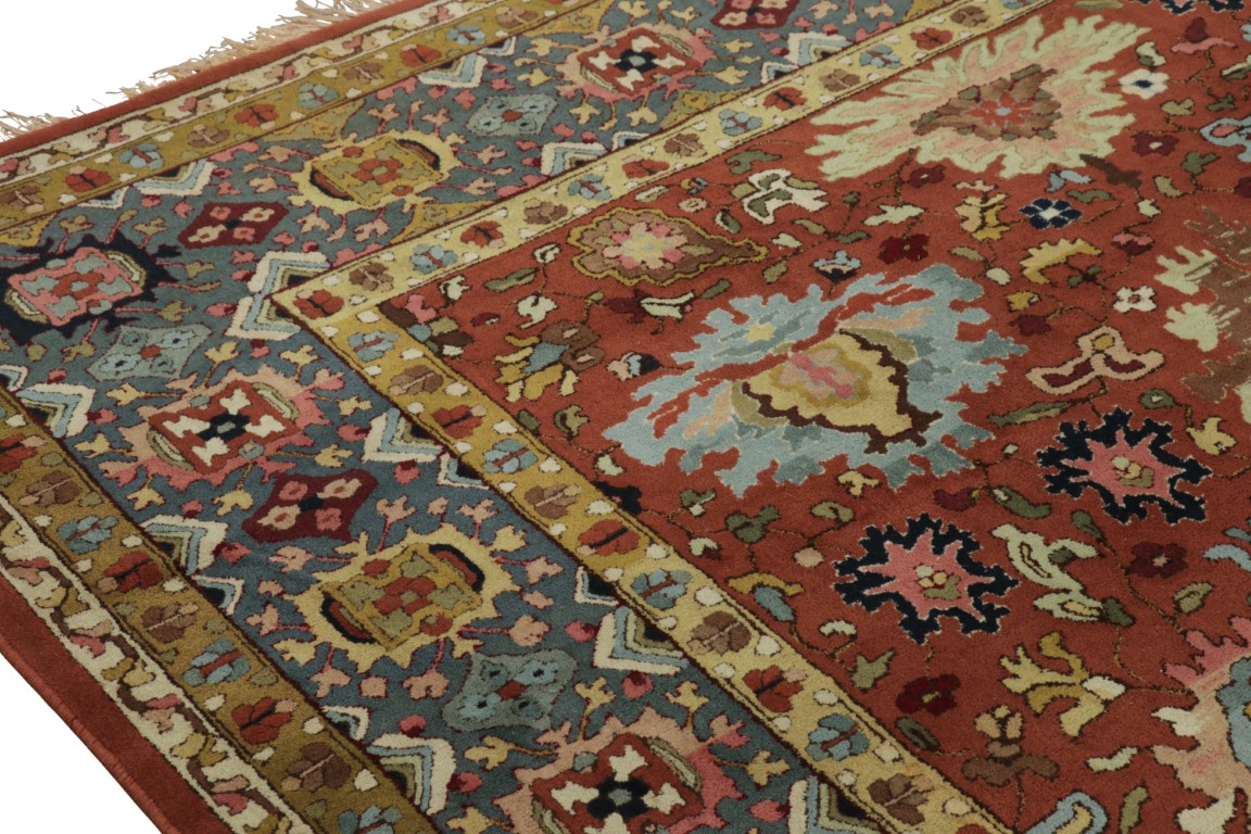 Antique German Tetex Floral Rug