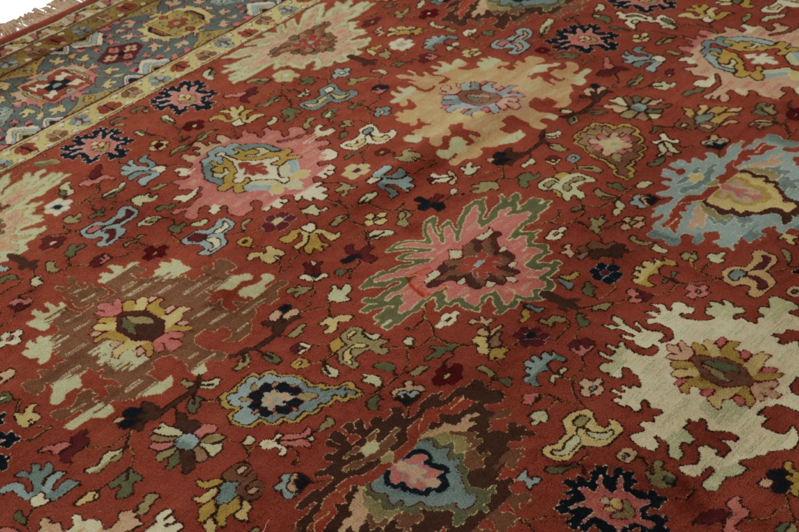 Antique German Tetex Floral Rug