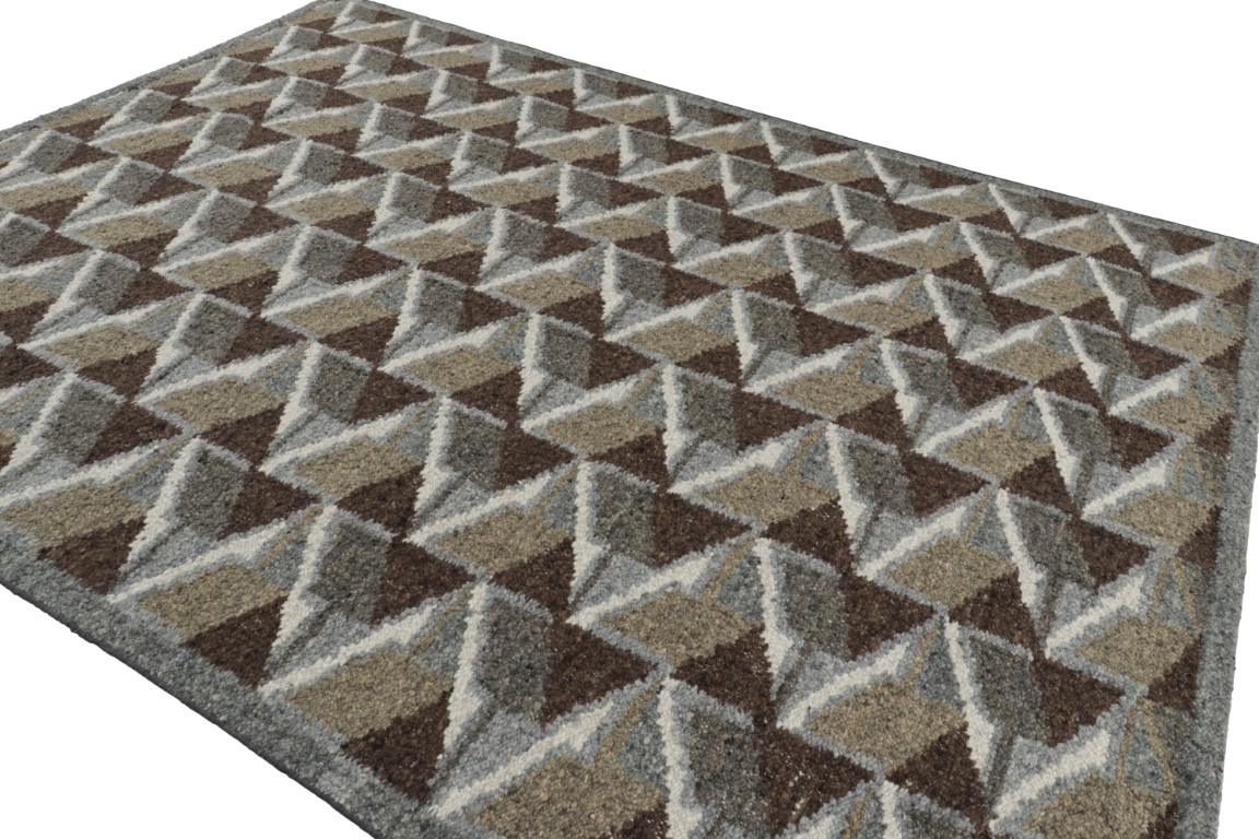 Scandinavian Geometric Rug