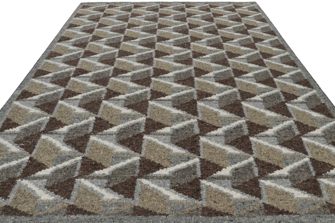Scandinavian Geometric Rug