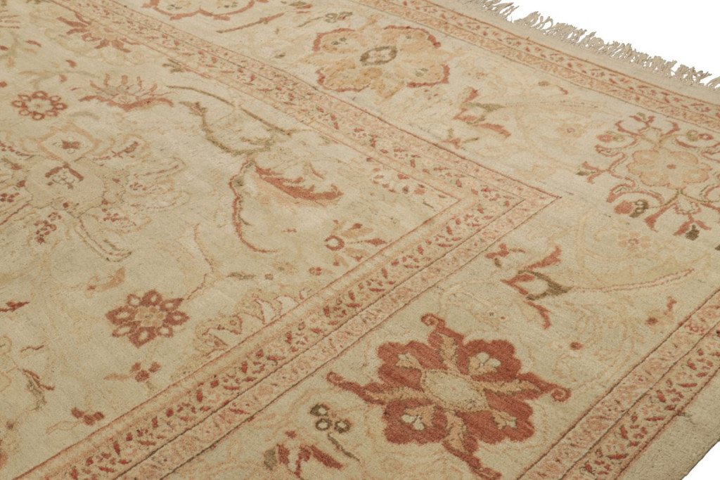 Oversized Antique Persian Sultanabad Floral Rug
