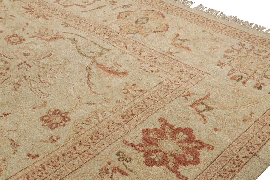 Oversized Antique Persian Sultanabad Floral Rug