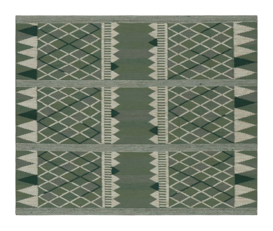 Swedish Scandinavian Geometric Custom Rug
