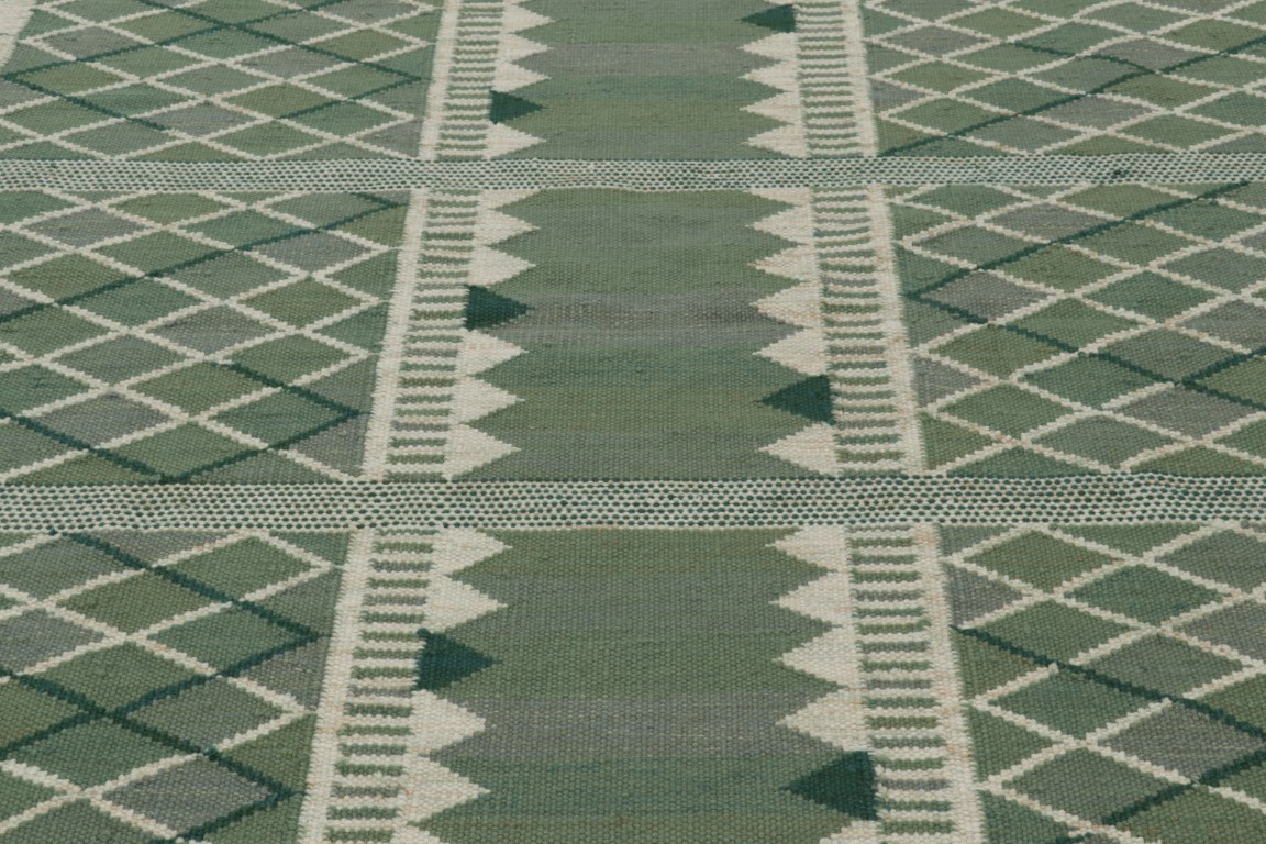 Swedish Scandinavian Geometric Custom Rug