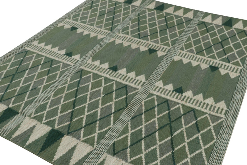 Swedish Scandinavian Geometric Custom Rug