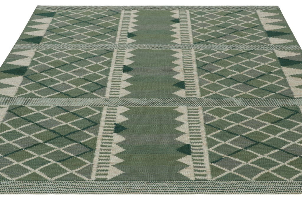 Swedish Scandinavian Geometric Custom Rug