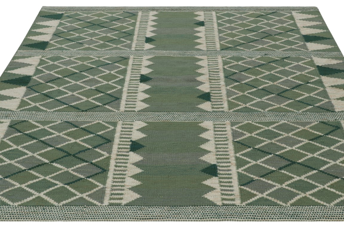 Swedish Scandinavian Geometric Custom Rug