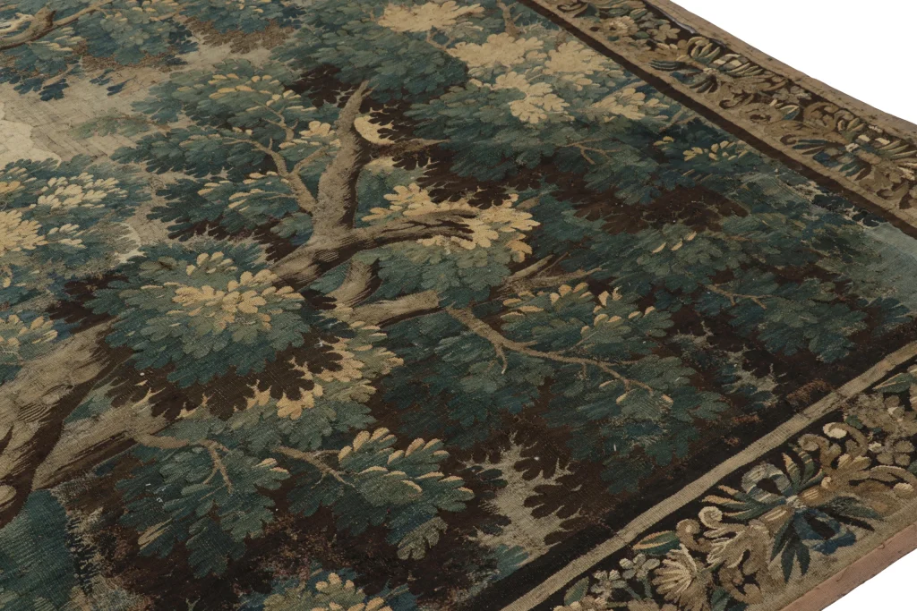 Antique French Needlepoint Tapestry