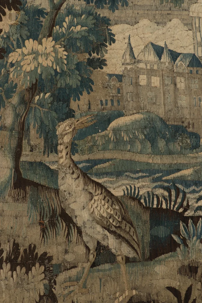 Antique French Needlepoint Tapestry