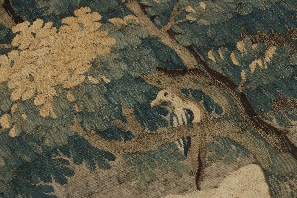 Antique French Needlepoint Tapestry