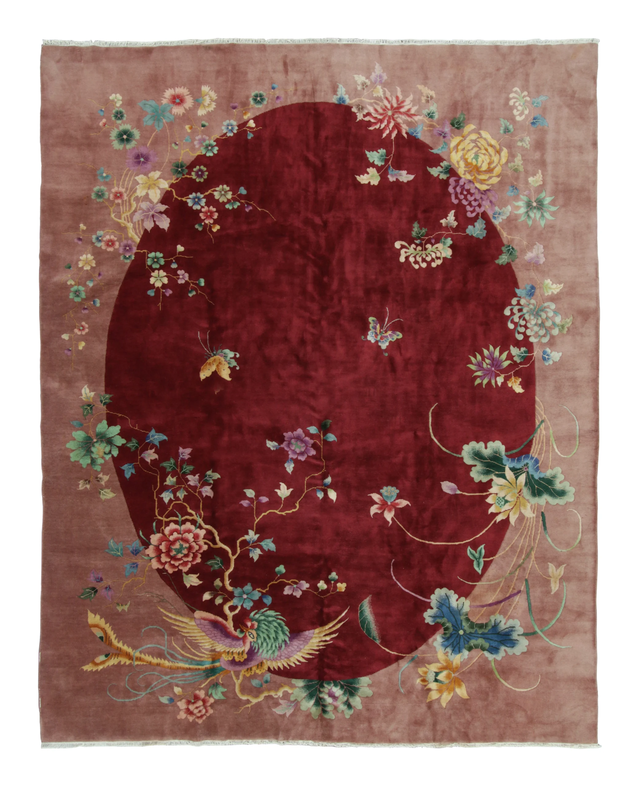 Antique Chinese Peking Rug