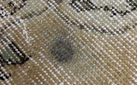 turkish rug ink stain