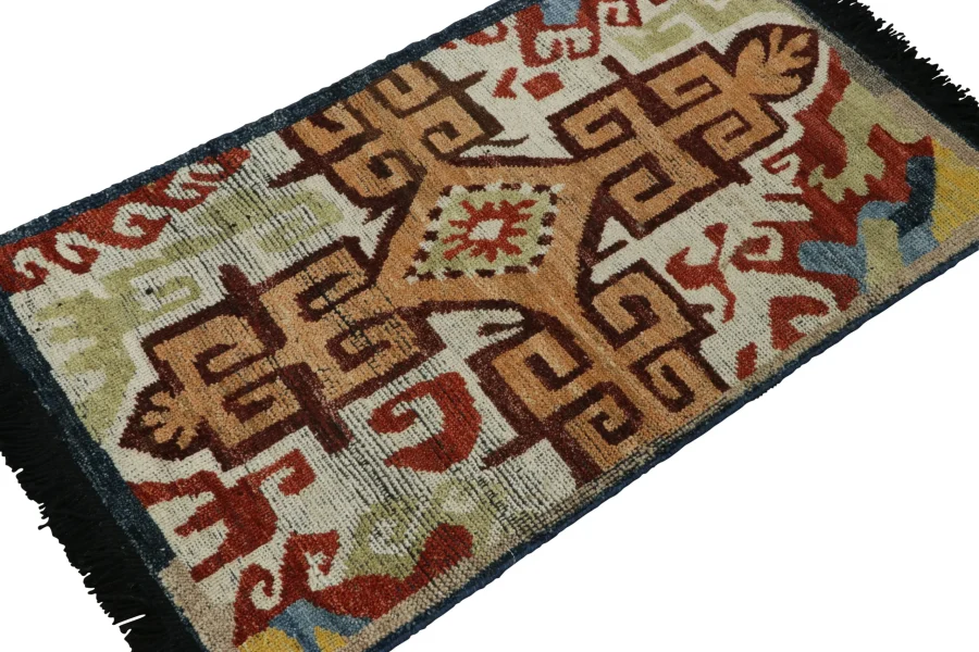 Modern Geometric Medallion Rug