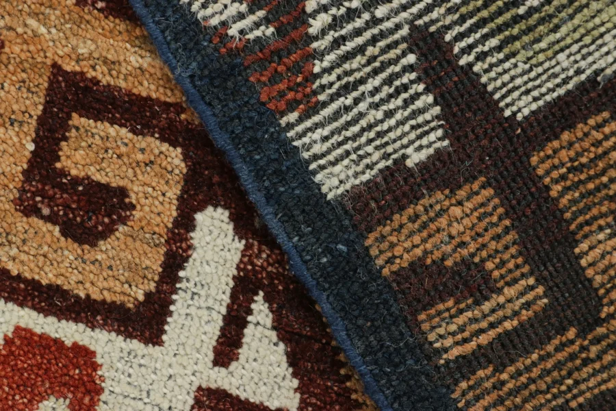 Modern Geometric Medallion Rug