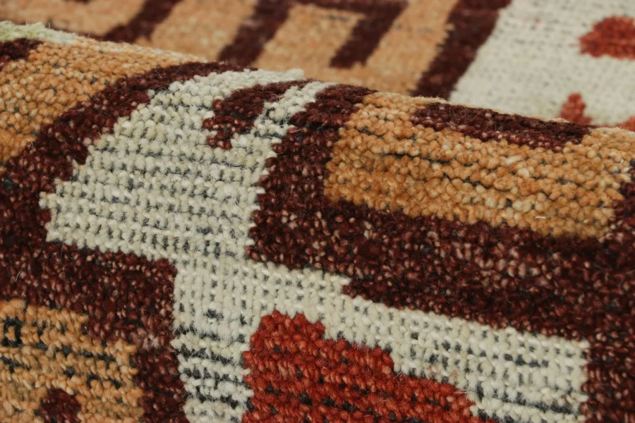 Modern Geometric Medallion Rug