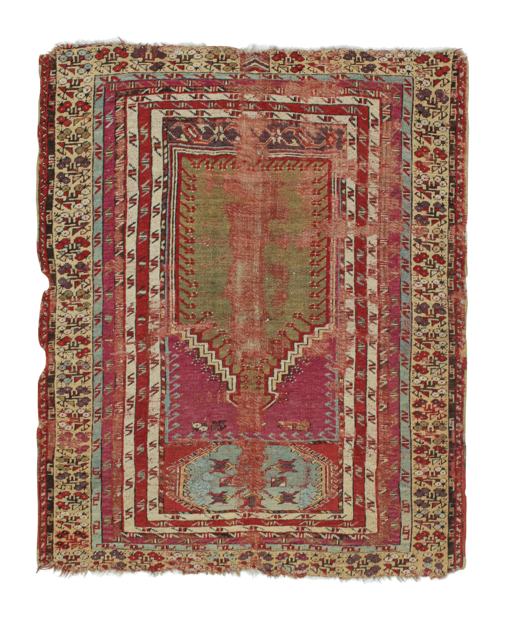 18th Century Antique Tribal Rug