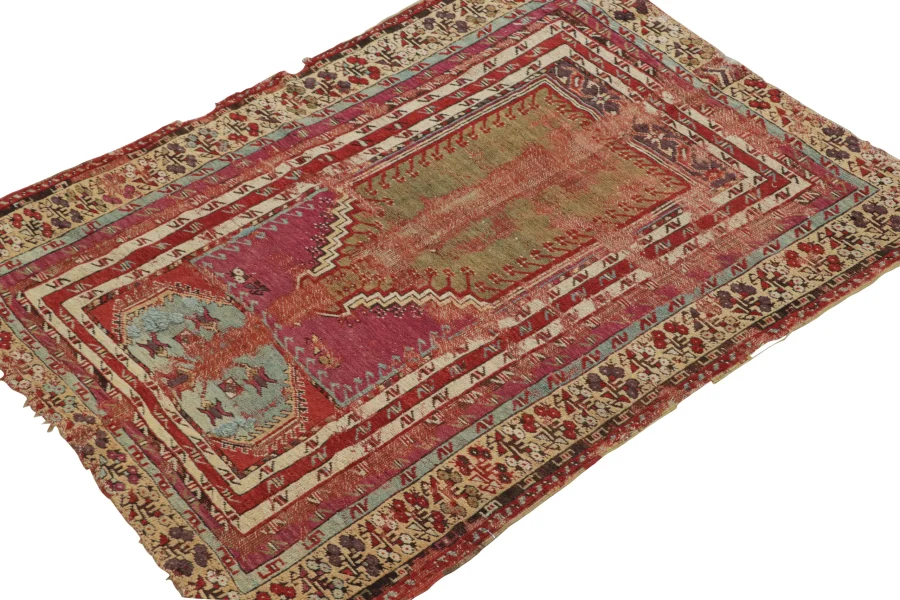 18th Century Antique Tribal Rug