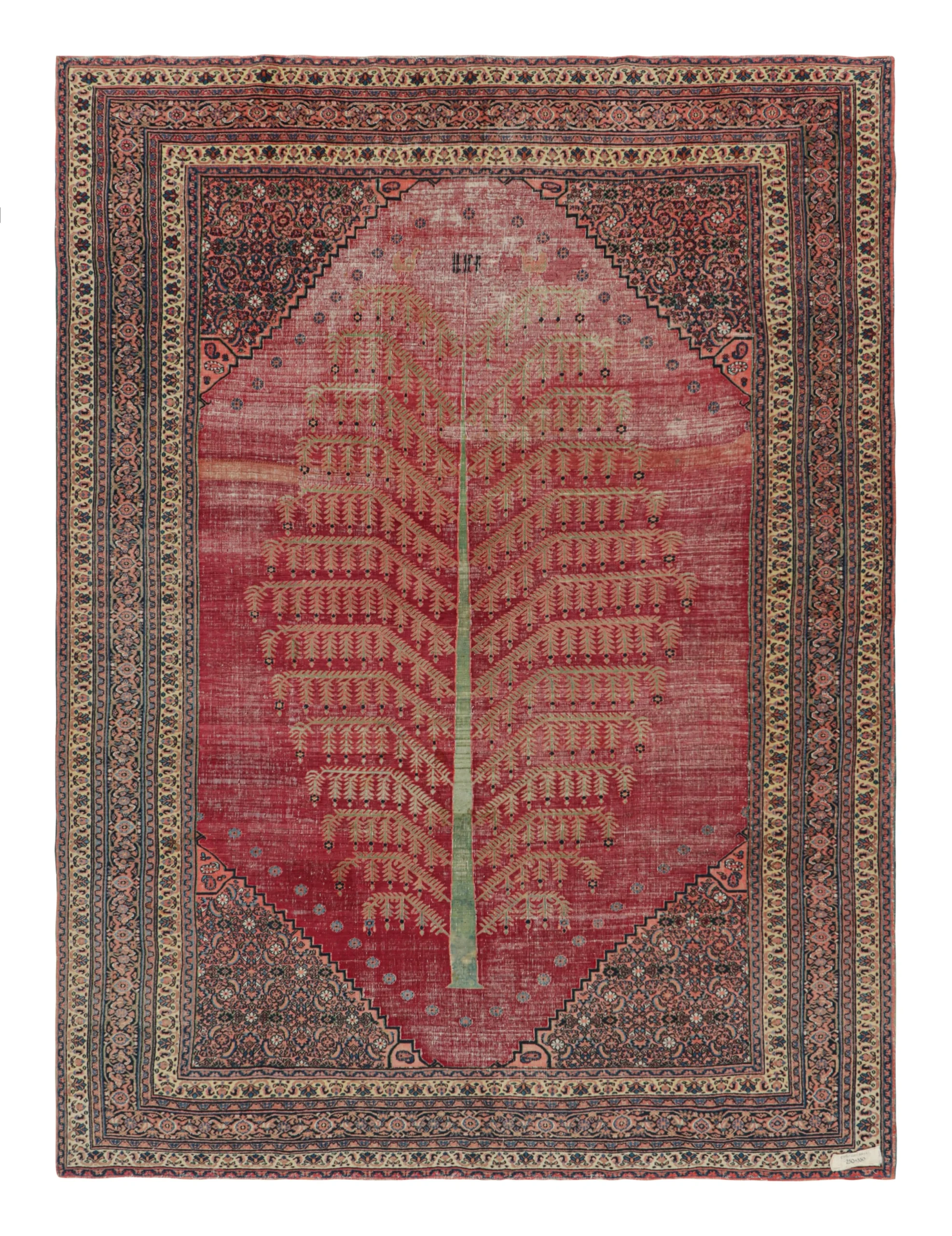 Antique Doroksh Floral Rug
