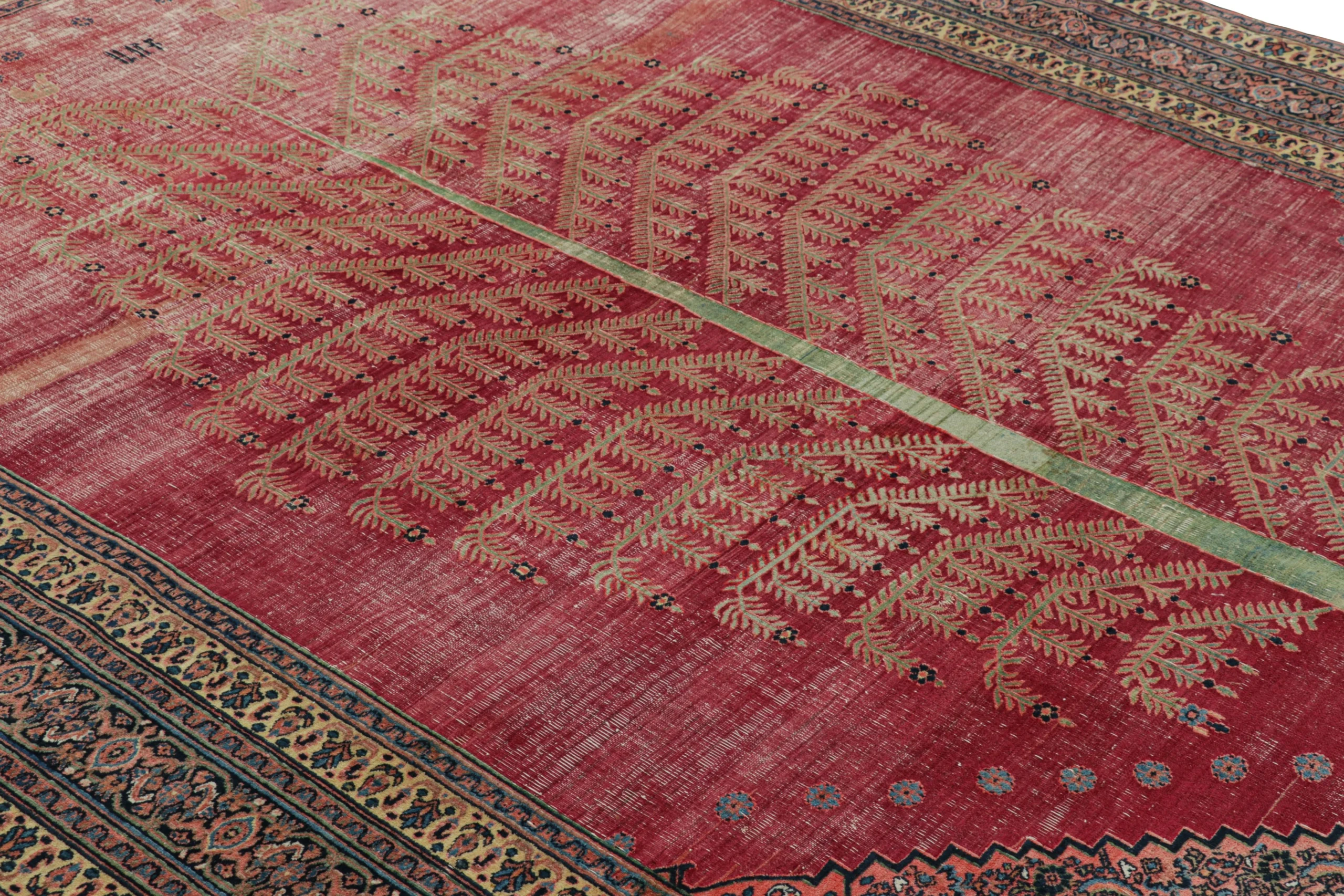 Antique Doroksh Floral Rug