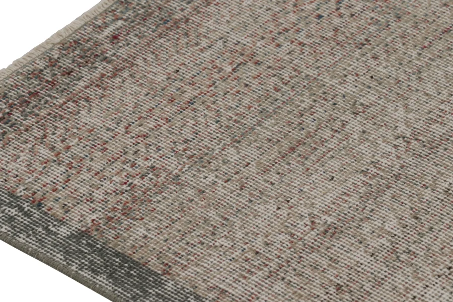 Vintage Turkish Solid Runner Rug