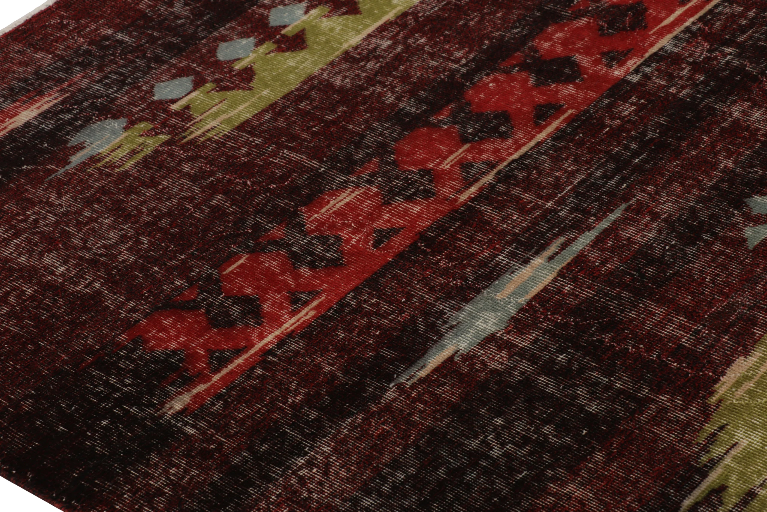 Vintage Zeki Müren Geometric Rug