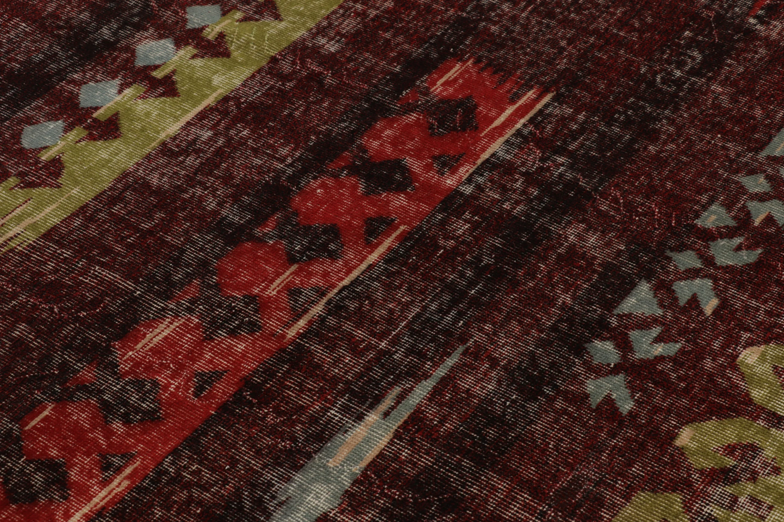 Vintage Zeki Müren Geometric Rug