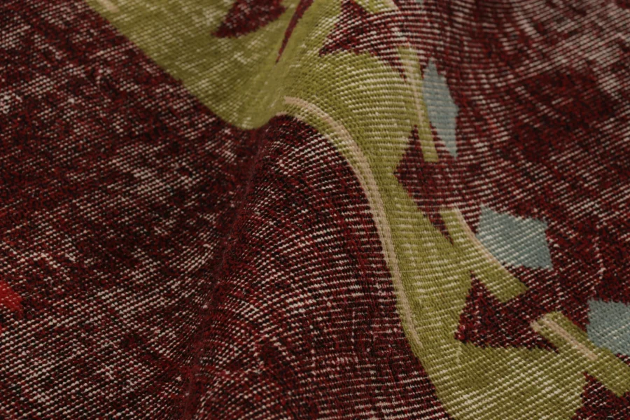 Vintage Zeki Müren Geometric Rug