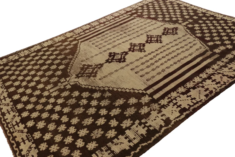 Vintage Tulu Geometric Rug