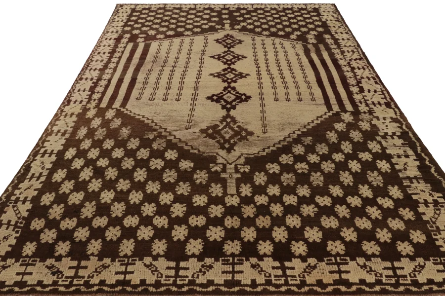 Vintage Tulu Geometric Rug