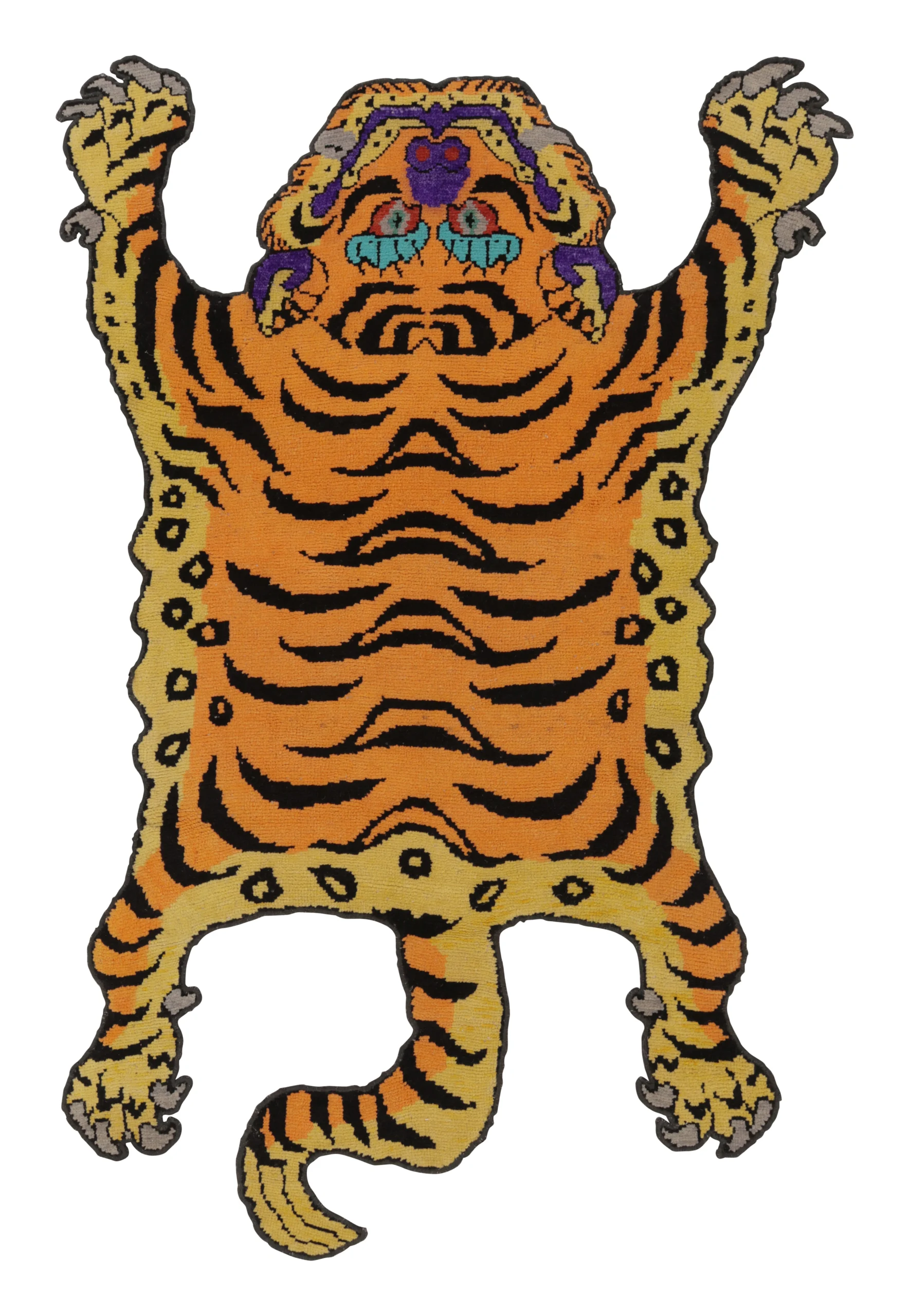 Modern Tiger Skin Rug