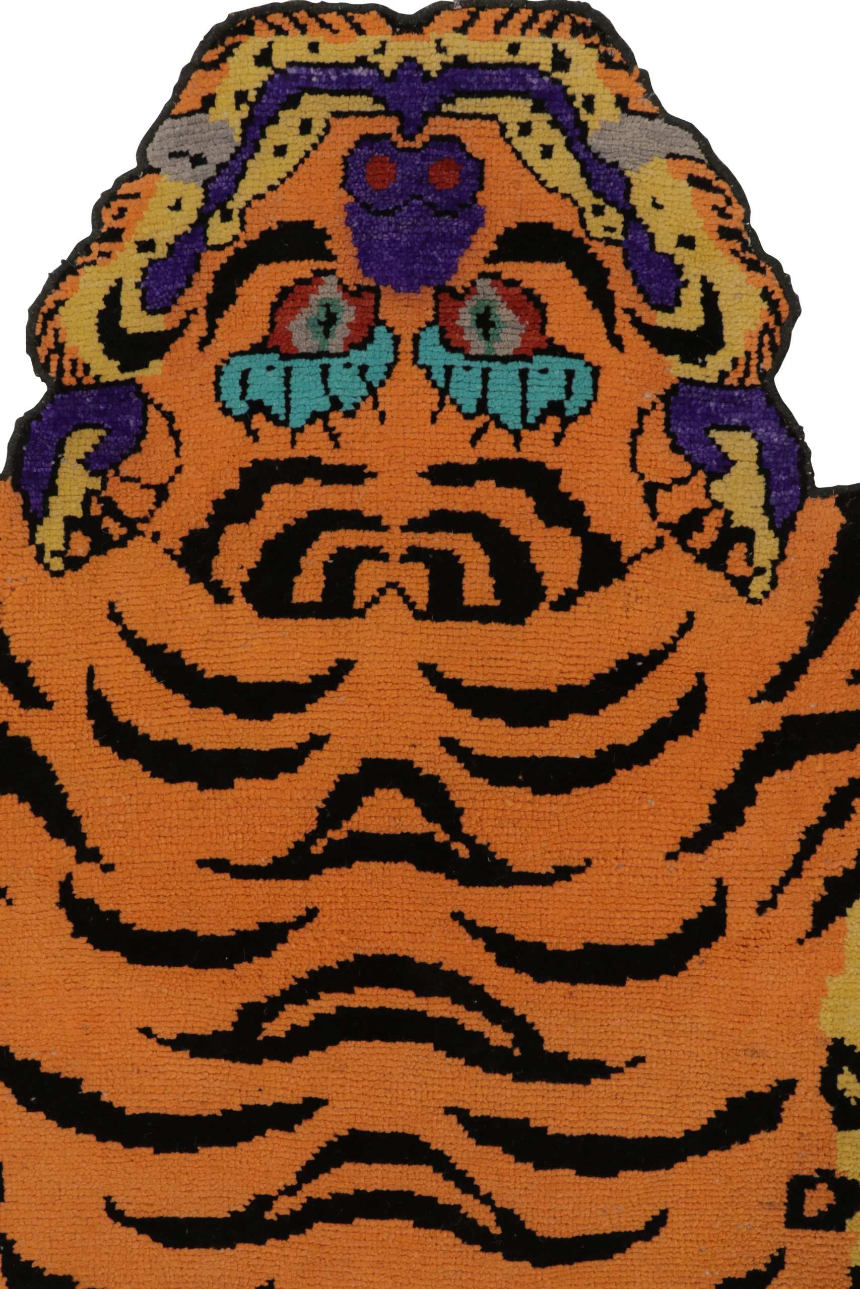 Modern Tiger Skin Rug