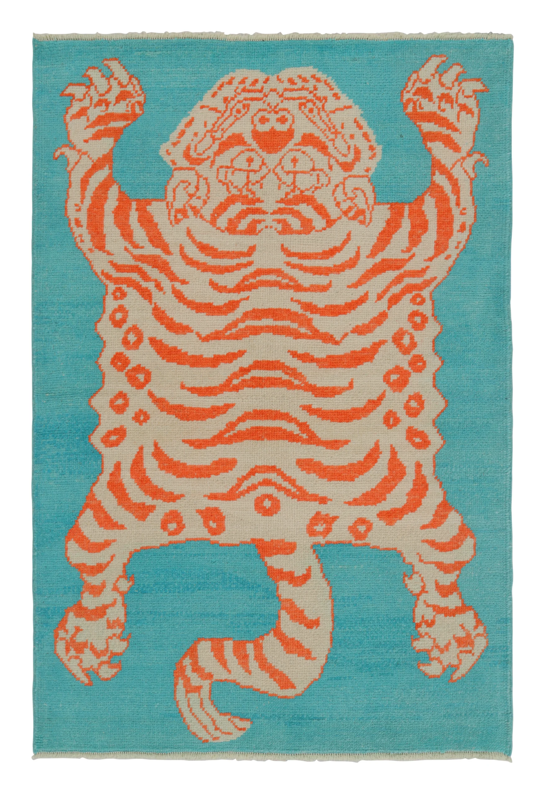 Modern Tiger Skin Rug