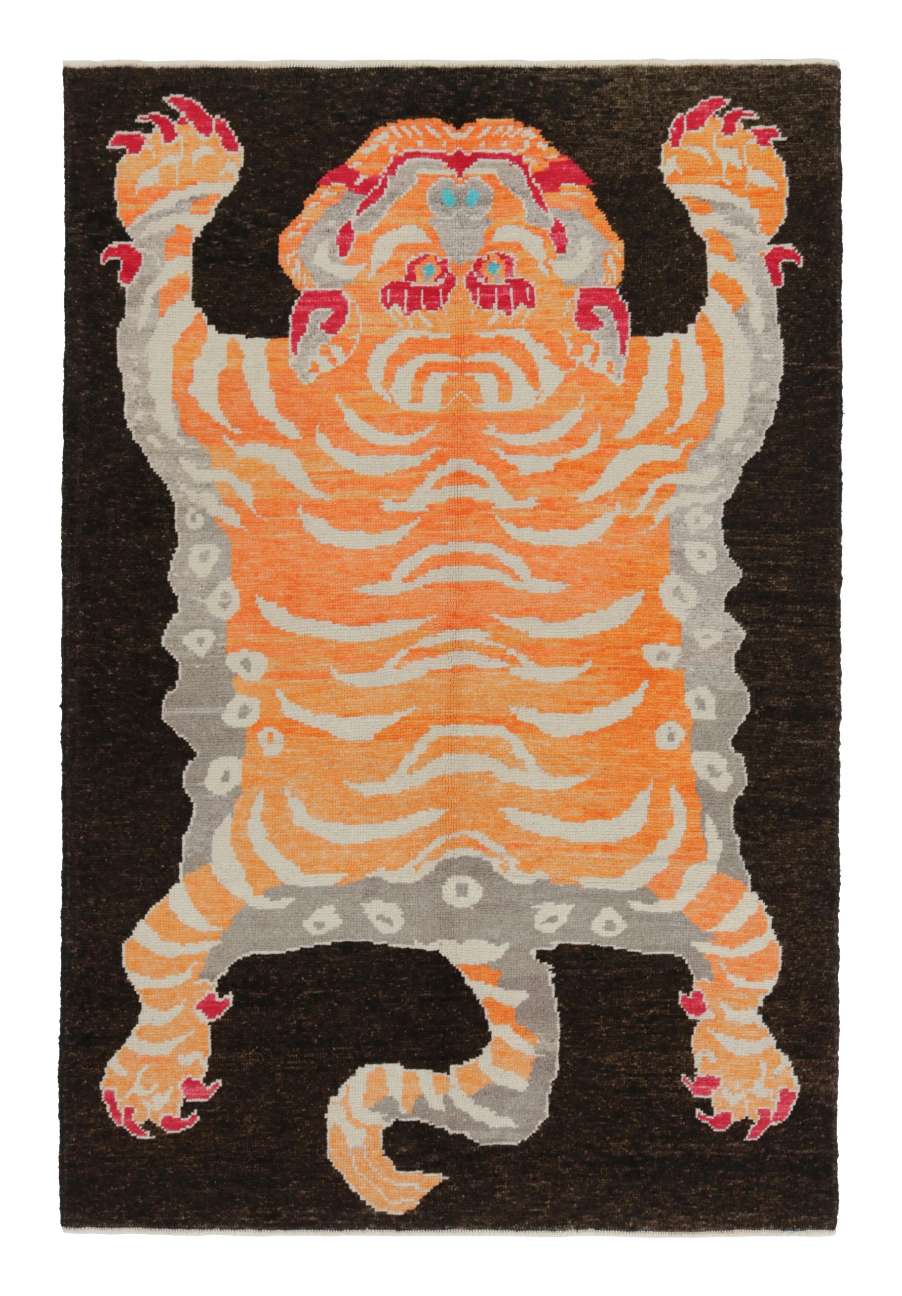Modern Tiger Skin Rug