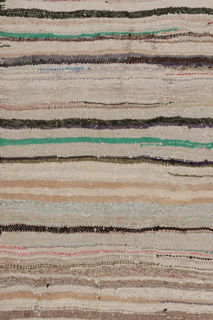 Vintage Shahsavan Striped Kilim