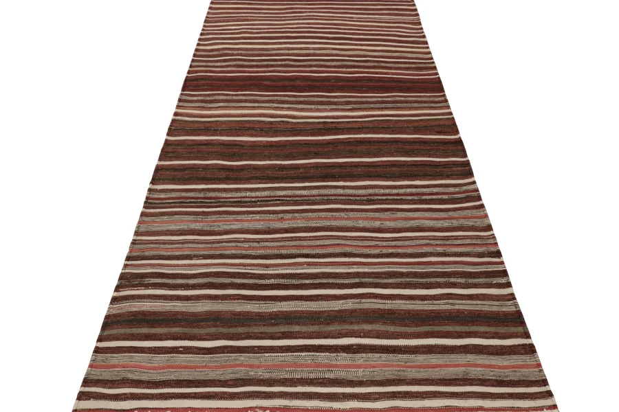 Vintage Shahsavan Striped Kilim