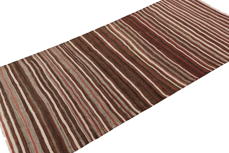 Vintage Shahsavan Striped Kilim