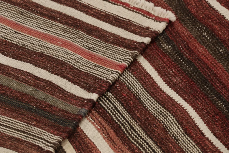 Vintage Shahsavan Striped Kilim